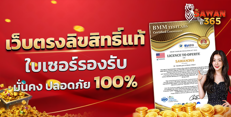 ใบเซอร์รับรอง ปลอดภัย 100%